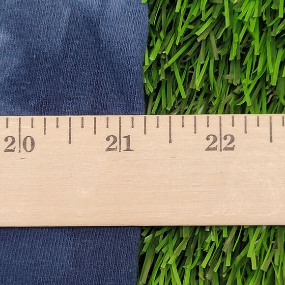 Skelton Skull Rocker Shirt Womens Large 21x26 Blue - Picture 4 of 13